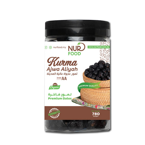 Nur Food Kurma Ajwa Aliyah AA 780G